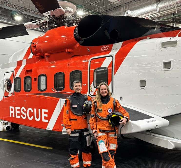 Giskegjerde og Sandheden klare for SAR. Foto: Privat